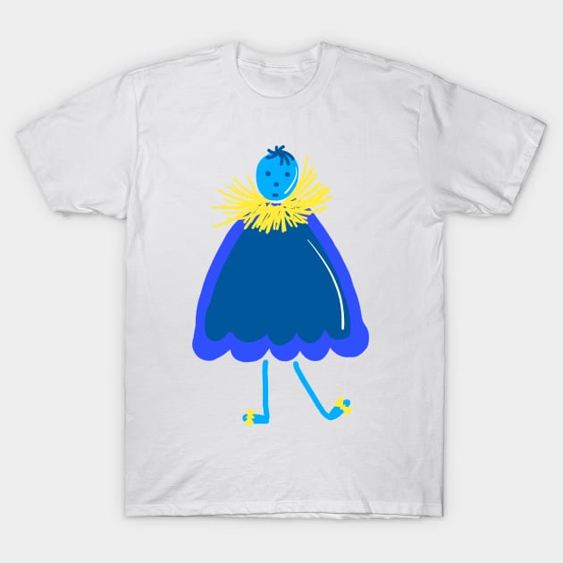 CLUELESS LIKE BLUE BERTIE T-Shirt by aroba